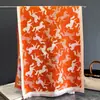 Cachecol Jacquard Quente Transfronteiriço para Mulheres, Aquecedor de Pescoço Espesso de Faux Cashmere, Xale Atmosférico e Estiloso para Outono e Inverno