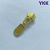 Zíper YKK Não. Zíper de metal com 5 dentes e cabeça de zíper automática quadrada para carcela de roupas e botas