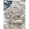 Sandalias Blancas de Lunares Dulces Estilo Francés con Lazo para Mujer 2026 Nuevo Modelo de Moda para Combinar con Vestidos Sandalias de Playa tipo Chancla