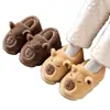 Pantuflas de Algodón para Niños Kapibala para Niños y Niñas, Cálidas para Otoño e Invierno con Forro de Felpa, Zapatos de Algodón para el Hogar en Interiores, Padre-Hijo, Venta al por Mayor