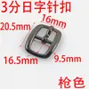 Fivela de Pino Estilo Japonês 3mm 9mm Suprimento de Guangzhou Acessórios de Ferragens para Bagagem Ajustador de Alça Cinto de Sapato