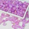 8/10mm material de jade blanco tinta manchada estilo antiguo chino accesorios de joyería cuentas salpicadas de oro cuentas dispersas material de cuentas al por mayor