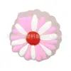 Venta Caliente Transfronteriza LED Parpadeante Dibujos Animados Rosa Zueco Charms para Zapatos DIY En Stock Zapato de Jardín Hebilla Decorativa Personalizada