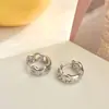 Pendientes Coreanos Ins con Corte de Estrella para Mujer, Pendientes Sencillos y Versátiles con Corte de Corazón Estilo Ropa de Trabajo, Pendientes, Accesorios