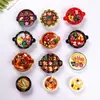 Sacos Surpresa Atacado de Lembranças Turísticas Chinesas, Ímãs de Geladeira de Hot Pot de Chongqing, Ímãs de Geladeira de Brinquedos de Comida com Tema Culinário