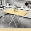 Mesa dobrável personalizada, mesa dobrável para uso doméstico, mesa redonda simples para apartamentos de aluguel, mesa portátil para feira ao ar livre