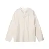 Nueva camiseta de manga larga de dos piezas para hombre 2026, moderna y elegante, corte holgado, diseño de bloques de color, camiseta casual, camiseta interior para hombre