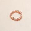 Anillos de Banda Elástica de Perla de Agua Dulce para Mujer, Joyería Transfronteriza Ajustable, Artículos al por Mayor Genuinos Hechos a Mano Transfronterizos de Venta Caliente