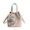 Bolso de Mano Cubo de Moda y Sencillo, Nuevo Estilo Primavera/Verano, Bolso de Hombro de Nicho de Moda, Bolso Cruzado Versátil y Único de Moda