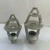Rociador de Tres Salpicaduras de Acero Inoxidable Cabezal Rociador para Torre de Refrigeración 304 Cabezal Rociador de 6 Puntos