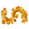 Ratan de Hoja de Arce Imitación Nuevos Hojas Artificiales Falsas en Stock Decoración de Otoño Día de Acción de Gracias Todos los Santos Festival de la Cosecha Ratan