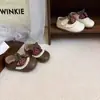Zapatos de Salón Mary Jane de Boca Baja de Nuevo Estilo Primavera y Otoño para Niñas, Mocasines de Suela Suave Estilo Coreano, Zapatos de Cuero de Princesa para Bebés