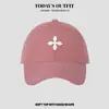 Estilo Coreano Ins Circunferencia de Cabeza Grande Primavera Nueva Celebridad Cibernética Cruzada Dibujo Caliente Gorra de Béisbol Cara de Mujer Gorra de Béisbol Pequeña