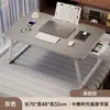 Mesa Plegable para Laptop para la Cama, Mesa Pequeña para Residencias Universitarias, Mesa de Comedor para la Cama, Mesa Perezosa