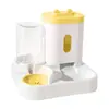 Comedouro Automático para Gatos com Grande Capacidade, Dispensador Dois-em-Um de Água e Comida, Tigela para Cachorros, Tigela para Gatos, Suprimentos para Pets
