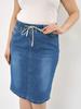 Jiajun Transfronteiriço Sazonal Xintang Capital Cowboy Jeans Crochê Meio Comprimento Roupas Juvenis Feitas Sob Medida