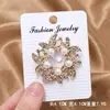 Nuevo Broche de Guirnalda de Perlas Transfronterizo, Accesorios para Ropa de Traje, Accesorios de Pin, Joyería de Broche de Flor