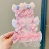 Accesorios para el Cabello de Niños Banda de Goma Pasador para Niñas Traje Estilo Coreano Celebridad de Internet Goma para el Cabello Banda para el Cabello Linda Banda para el Cabello de Princesa Tocado