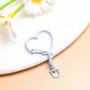 Barniz para Hornear de Color Hebilla de Corazón de Aleación Correa Hebilla en Forma de 8 Joyería DIY Perler Beads Llavero Colgante Accesorios Material Al Por Mayor