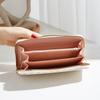 Venta al por mayor de billeteras de Guangzhou 2023 bolsos de señora clutch de moda impreso bolso de mujer monedero de generación de bienestar