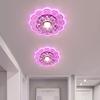 Lâmpada colorida de LED holofote lâmpada de corredor lâmpada de cristal lâmpada de corredor lâmpada de corredor lâmpada de hall de entrada downlight de sala de estar lâmpada de teto