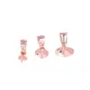 Colgante Vacío de Perla Autoadhesivo de Plata S925 con Portaperlas de Plata y Aguja Colgante para Collar Pulsera Accesorios de Joyería DIY