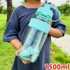 Vaso de Agua Deportivo Capacidad Hervidor para Hombre 3000ml Vaso Espacial de Plástico Portátil Verano Sitio de Construcción Vaso de Té Grande