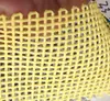 Tejido de Malla con Rejilla de PVC de 12 Pines para Bolsas, Bolsos, Bolsas de Malla para Frutas y Verduras, Tejido de Malla Cuadrada de Tricot para Cochecitos de Bebé
