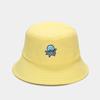 Nuevo y lindo sombrero de pescador de pulpo de dibujos animados estilo coreano, sombrero de cubo de pulpo para pareja de estudiantes, sombrero de viaje de verano para exteriores