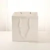 Nuevas Bolsas Cuadradas para Regalo, Bolsas de Papel Kraft Tipo Tote, En Stock Bolsas de Papel de Fondo Ancho Creativas para Repostería, Venta al por Mayor