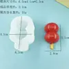 Animal de desenho animado kt pingente de cabaça de açúcar molde de silicone para amassar molde manual molde de resina argila de modelar para brincar diy