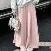 Conjunto de Sudadera con Cuello Solapa para Niñas Otoño Temprano Ropa Nueva de Primavera y Otoño para Niños Pantalones de Falda Anchos Sueltos Ropa de Manga Larga para Niños Mayores