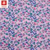 Tecido de algodão estampado pequeno floral rosa feminino japonês e coreano roupa vestido pano de boneca em estoque atacado