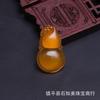 Pingente de cabaça de jade de barraca de 10 yuans de Run Jianghu Produto A ágata calcedônia longevidade Coringa pingente de jade atacado