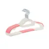 Cabides Antiderrapantes Marca Leão Yiwu com Proteção para Ombros, Cabides para Guarda-Roupa que Não Marcam, Design para Pendurar Roupas