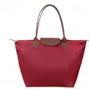 Bolsa de Hombro Único Tipo Bollo para Mujer, Bolsa de Almacenamiento de Viaje, Bolsa de Bollo, Bolsa de Compras Plegable, Bolsa para Mamá