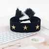 Pulsera de Correa con Borla de Remache de Estrella de Cinco Puntas, Pulsera Tejida de Estilo Étnico Colorido, Accesorios Transfronterizos de Estilo Mixto Multicolor