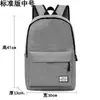 Mochila Casual para Hombre Lona Mochila Sencilla para Hombre Estilo Coreano Mochila para Hombre de Moda Gran Capacidad Mochila Escolar para Estudiante Bolsa de Viaje