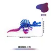 Esqueleto de Espinossauro Articulado Móvel Série Dinossauro Esqueleto Brinquedo Divertido Figura de Ação Presente