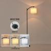 Lâmpada de assoalho transfronteiriça simples Nordic led sala de estar quarto lâmpada de cabeceira lâmpada de assoalho suporte de sofá lâmpadas inteligentes