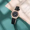 Reloj preppy súper popular para mujer correa fina esfera pequeña examen estudiantil temperamento estilo de correa simple artístico pequeño
