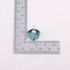 Pulsera, Collar, Pendientes, Llavero, Accesorios de Joyería, Concha de Perla, Colgante de Aleación Esmaltada Ecológico, Kit de Manualidades con Temática Oceánica