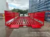 Máquina de lavagem de carros de plataforma plana com suporte de base, plataforma de lavagem de carros sem fundação, tanque de lavagem de carros fechado