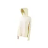 Roupa de Proteção Solar de Fio Original de Marca Combinando para Verão Feminino, Fina e Emagrecedora, Jaqueta de Manga Longa com Proteção UV e Logo Personalizado
