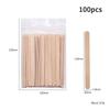 Bolsa Desechable Tamaño Super Pequeño Palitos de Madera Palito de Belleza Palito de Cera de Lana Depilación Palito de Madera Grande Agitador de Cera de Abejas Frijoles Palitos