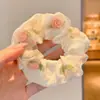Gomas para el Cabello de Niña Gomas para el Cabello Intestino Grueso Estilo Coreano Gomas para el Cabello con Lazo Gomas Elásticas Duraderas de Alta Gama para Niñas