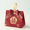 Caixa de Doces para Casamento 2026 Novo Estilo Caixa de Presente de Luxo Caixa Vazia Lembrança de Casamento Chinês Saco para Embalagem de Doces