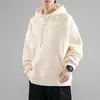 Sudadera con capucha para hombre, chaqueta gruesa casual holgada, nueva tendencia otoño 2025 marca impresa top de manga larga para pareja