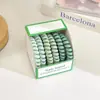 2023 Nuevo Estilo Simple Elegante Alta Elasticidad y Duradero Macarrón Cuerda para Cola de Caballo Cuerda de Teléfono para Mujer Goma para el Cabello Diadema