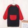 Overol Infantil Manga Larga Impermeable Ropa para Pintar Jardín de Niños Comer Anti-Vestido Delantal para Pintar Estampado de Logotipo